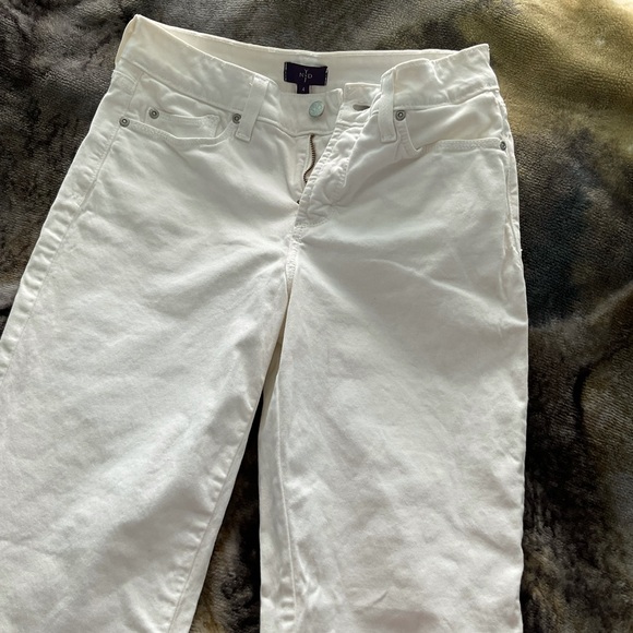 💸NYDJ White Floral Jeans 🤍🌺 size 4 - Picture 2 of 11